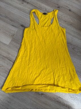 J. Crew Sunny Yellow Racerback Dress